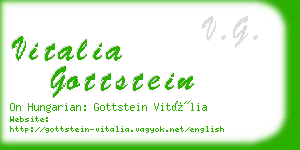 vitalia gottstein business card